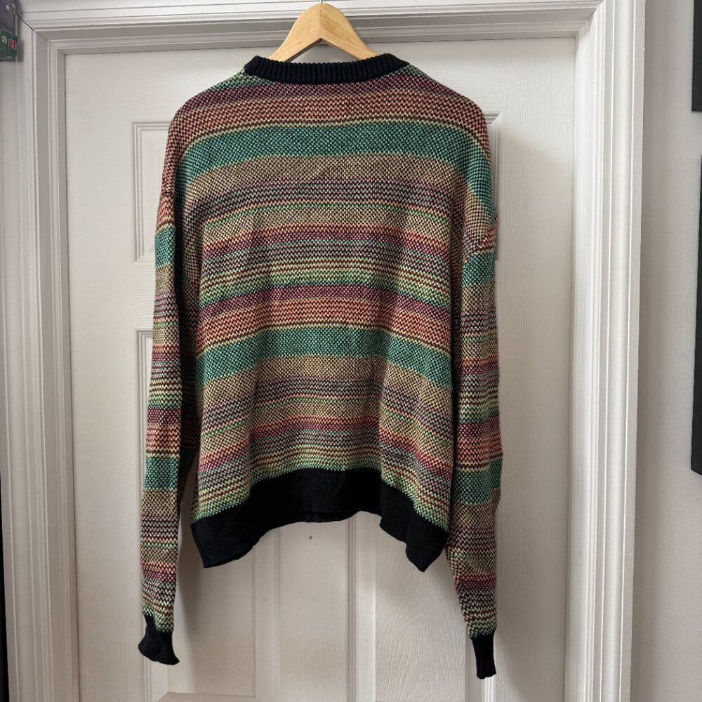 Teddy Fresh 100% Cotton Rainbow Sweater Hard To Find size XL - Picture 2 of 10